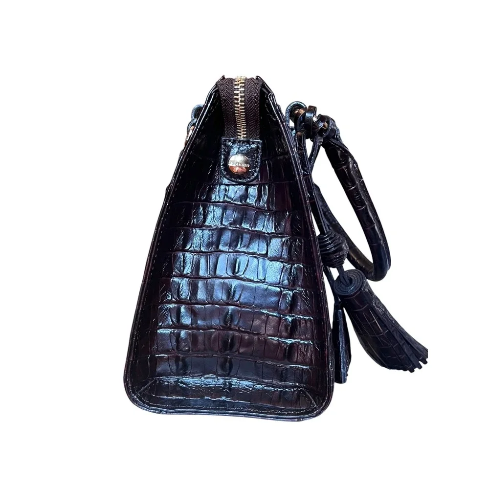 Brahmin structured satchel
